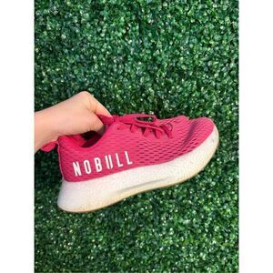 NoBull Shoes Womens 8.5 Foam Running Pink Sneakers
